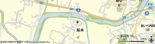 山口県宇部市船木1643周辺の地図