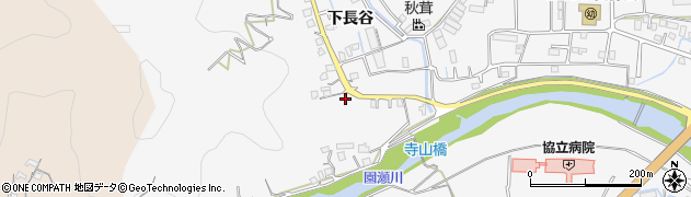 徳島県徳島市八万町下長谷59周辺の地図