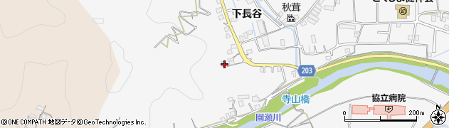 徳島県徳島市八万町下長谷64周辺の地図