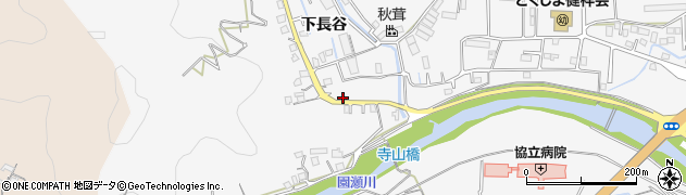 徳島県徳島市八万町下長谷265周辺の地図