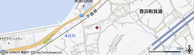 香川県観音寺市豊浜町箕浦452周辺の地図