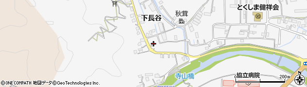 徳島県徳島市八万町下長谷263周辺の地図