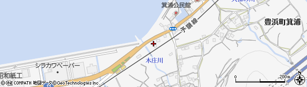 香川県観音寺市豊浜町箕浦354周辺の地図