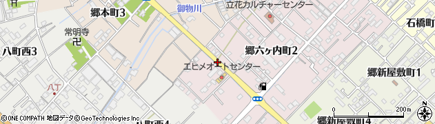 桜井山路線周辺の地図