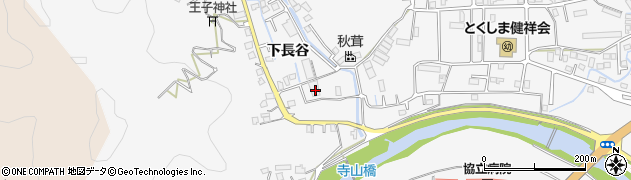 徳島県徳島市八万町下長谷259周辺の地図