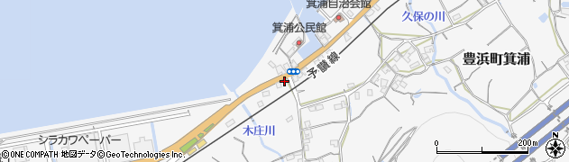 香川県観音寺市豊浜町箕浦391周辺の地図