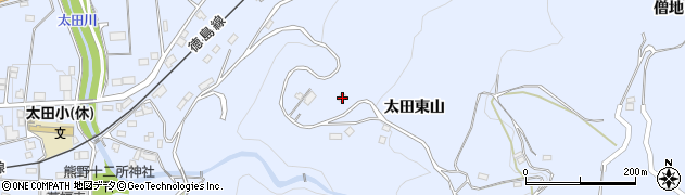 徳島県美馬郡つるぎ町貞光太田東山67周辺の地図