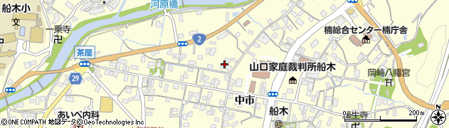 山口県宇部市船木340周辺の地図