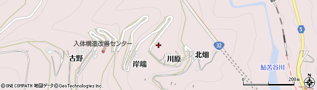 徳島県三好市池田町西山川原2310周辺の地図