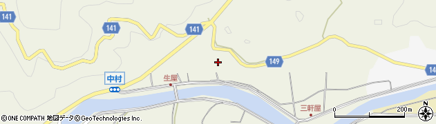 山口県岩国市由宇町中村4448周辺の地図
