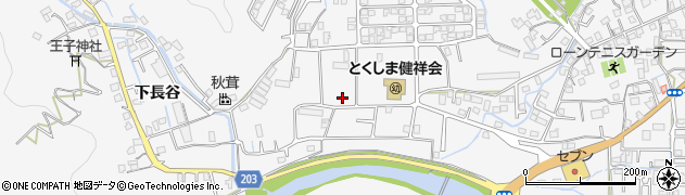 徳島県徳島市八万町（新貝）周辺の地図