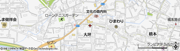 徳島県徳島市八万町大坪193周辺の地図