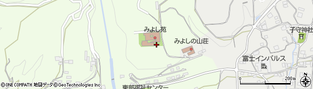 徳島県三好郡東みよし町昼間76周辺の地図