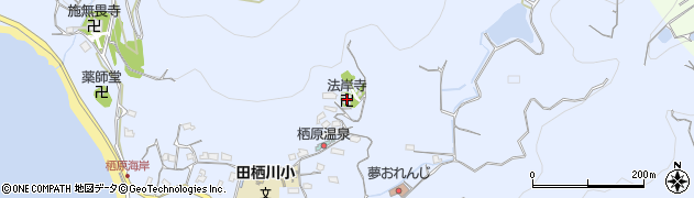 法岸寺周辺の地図