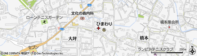 徳島県徳島市八万町大坪286周辺の地図