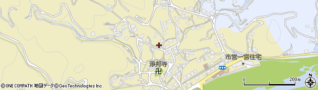 徳島市役所　市民文化部・人権推進課一宮老人ルーム周辺の地図