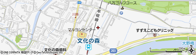徳島県徳島市八万町（弐丈）周辺の地図
