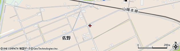 山口県防府市佐野1603周辺の地図