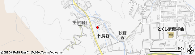徳島県徳島市八万町下長谷227周辺の地図
