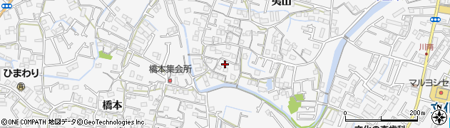 徳島県徳島市八万町夷山127周辺の地図