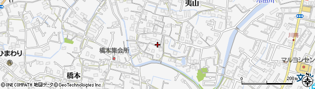 徳島県徳島市八万町夷山119周辺の地図