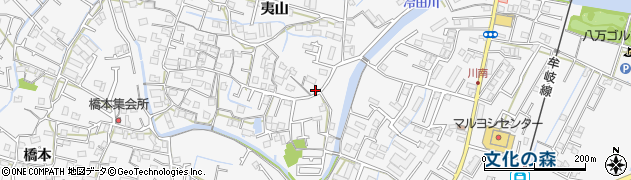 徳島県徳島市八万町夷山203周辺の地図