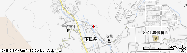 徳島県徳島市八万町下長谷214周辺の地図