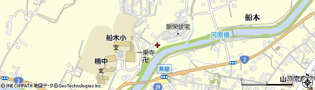 山口県宇部市船木4543周辺の地図