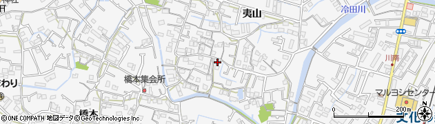 徳島県徳島市八万町夷山115周辺の地図