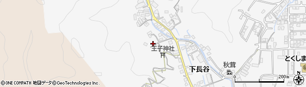 徳島県徳島市八万町下長谷103周辺の地図