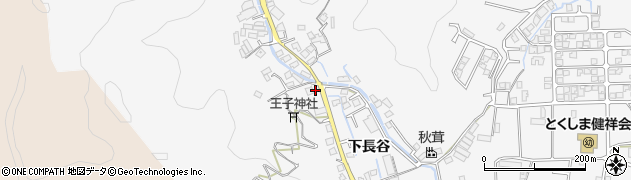 徳島県徳島市八万町下長谷83周辺の地図