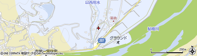徳島県徳島市国府町延命440周辺の地図