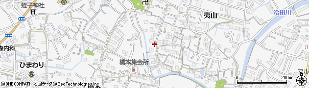 徳島県徳島市八万町夷山63周辺の地図