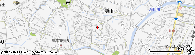 徳島県徳島市八万町夷山170-6周辺の地図