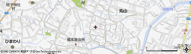 徳島県徳島市八万町夷山147周辺の地図