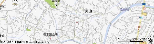 徳島県徳島市八万町夷山162周辺の地図