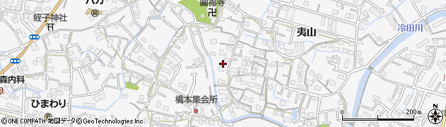 徳島県徳島市八万町夷山61周辺の地図