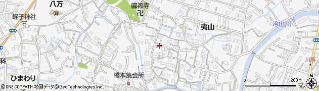 徳島県徳島市八万町夷山140周辺の地図