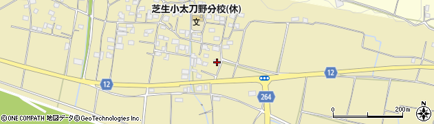 徳島県三好市三野町太刀野639周辺の地図