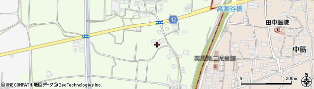 徳島県三好市三野町清水151周辺の地図