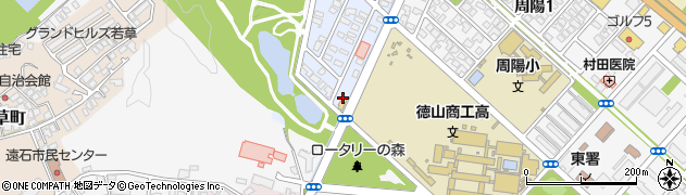 さぬきうどん 天霧 徳山店周辺の地図
