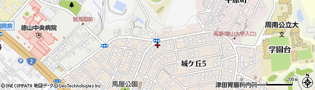 有限会社第一ドライセンター　城ヶ丘店周辺の地図