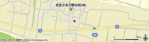 徳島県三好市三野町太刀野634周辺の地図