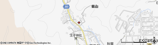 徳島県徳島市八万町下長谷199周辺の地図