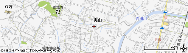 徳島県徳島市八万町夷山229周辺の地図