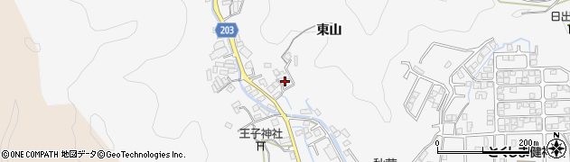 徳島県徳島市八万町下長谷190周辺の地図