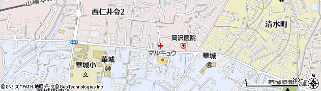 東山口信用金庫華城支店周辺の地図
