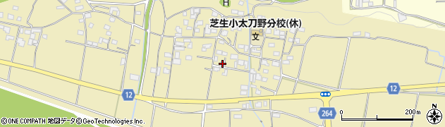 徳島県三好市三野町太刀野1014周辺の地図