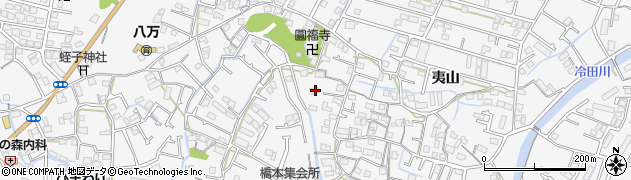 徳島県徳島市八万町夷山50周辺の地図