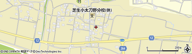 徳島県三好市三野町太刀野633周辺の地図